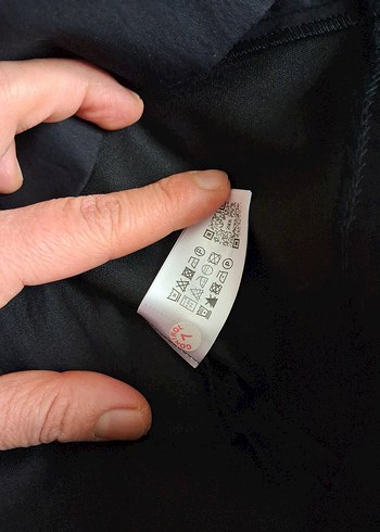 Zara Siyah Kısa Kollu Keten Bluz - Görsel 4