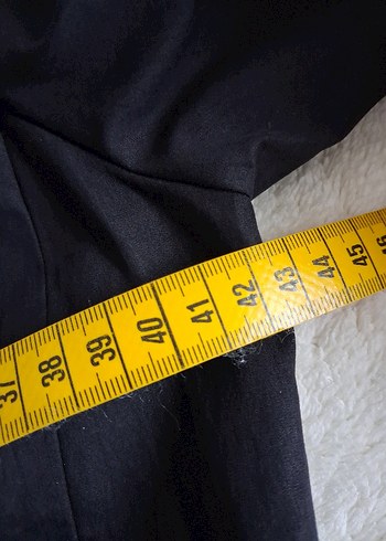 Zara Siyah Kısa Kollu Keten Bluz - Görsel 5