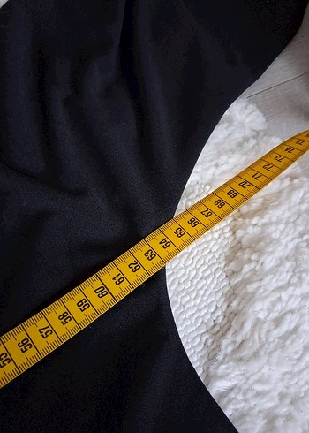 Siyah Kadın Uzun Kollu Keten Sweatshirt - Görsel 8