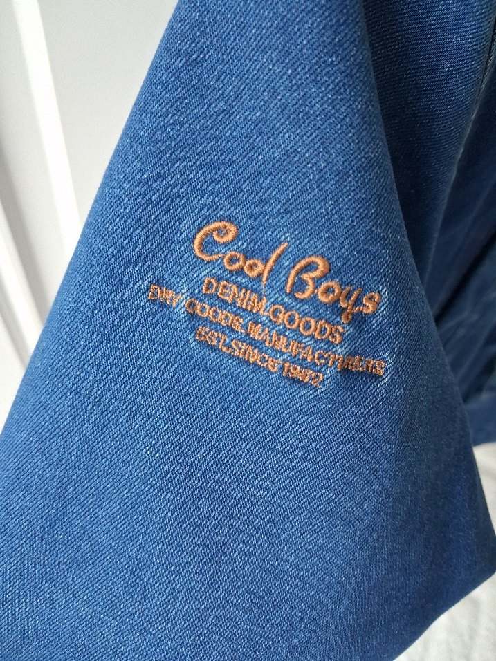 Düğmeli Kapüşonlu Erkek Çocuk Kot mont - Görsel 2