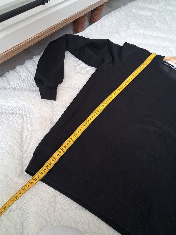 Balenciaga Siyah Pamuklu Sweatshirt - Görsel 5