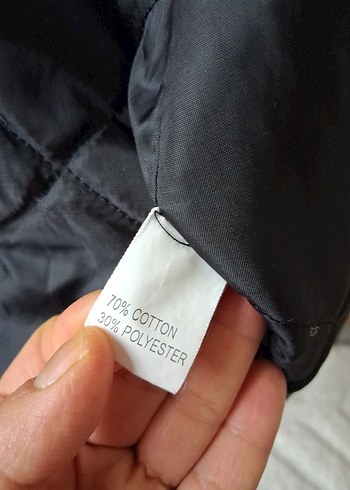 Kadın Siyah Kapüşonlu Fermuarlı Mont - Görsel 7