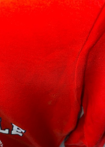 Kırmızı Baskılı Erkek Çocuk Sweatshirt - Görsel 3