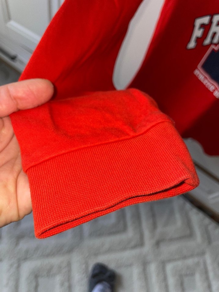 Kırmızı Baskılı Erkek Çocuk Sweatshirt - Görsel 5