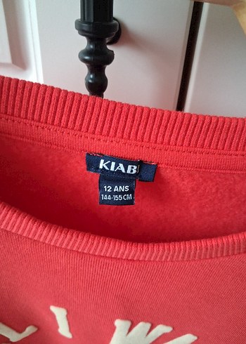 Kırmızı Baskılı erkek çocuk Sweatshirt - Görsel 2