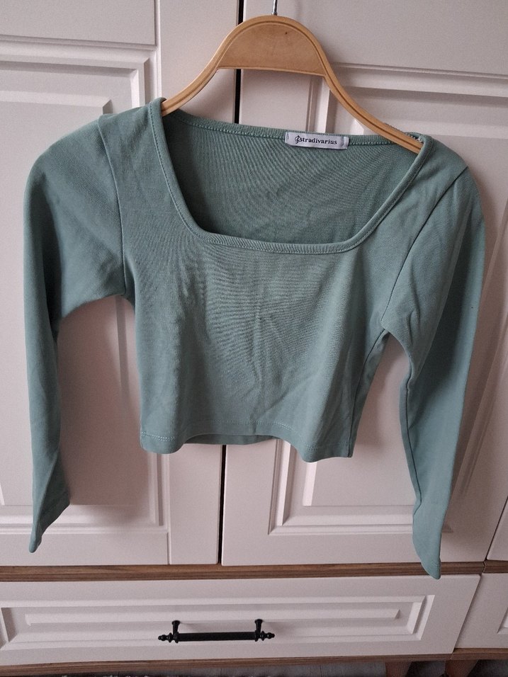 Kadın Gri Mini Uzun Kollu Sweatshirt - Görsel 3