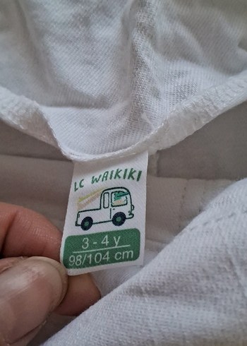4 Yaş Beden beyaz Renk Beyaz Erkek Çocuk Kısa Kol Tulum