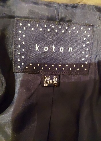 m Beden gri Renk Koton Gri Ceket