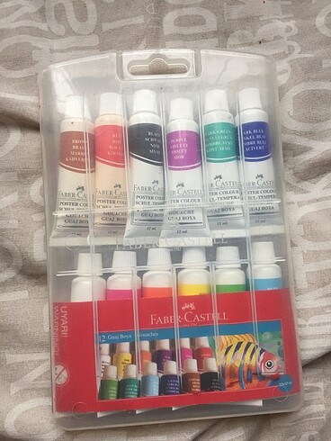 Beden Faber castell guaj boya