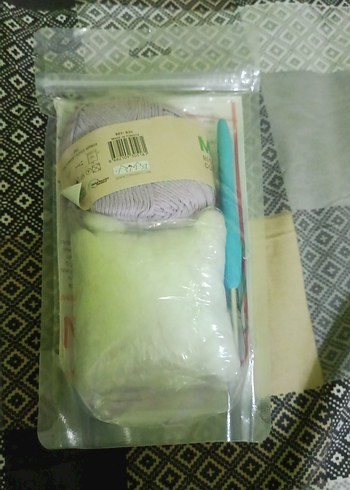 Gri Amigurumi Kedi Oyuncak Kiti tığ işi amigurumi kiti - Görsel 2