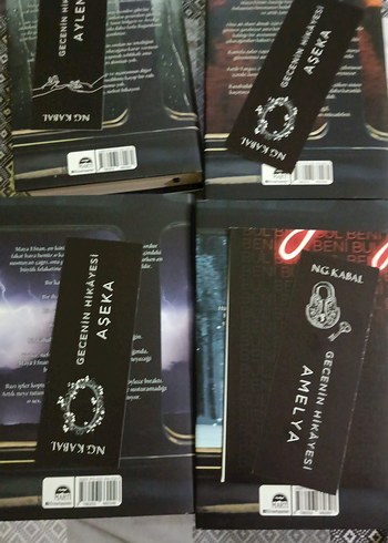  Beden Renk N.G. Kabal - Gecenin Hikayesi 4 Kitap Set