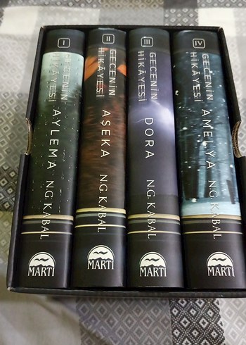 N.G. Kabal - Gecenin Hikayesi 4 Kitap Set