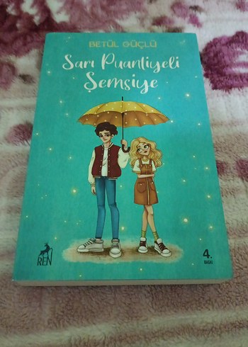 Sarı Puantiyeli Şemsiye - Betül Güçlü