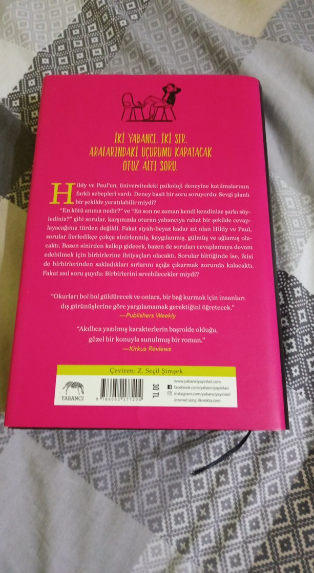 Sen, Ben ve 36 Soru - Vicki Grant - Görsel 2