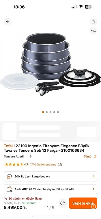TEFAL SET