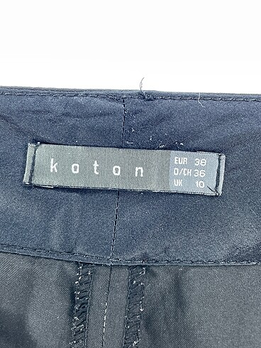 38 Beden siyah Renk Koton Kumaş Pantolon %70 İndirimli.