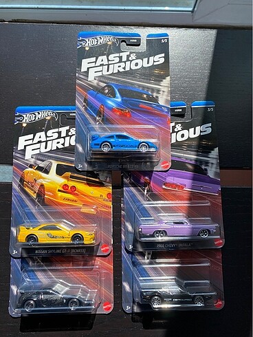 FF HOTWHEELS SET