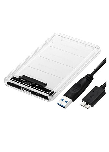 2.5 Hdd Kutusu Usb 3.0 Sata Harddisk Kutu ? Şeffaf