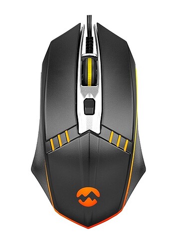 USB Kablolu Rainbow Aydınlatmalı Oyuncu Mouse Siyah