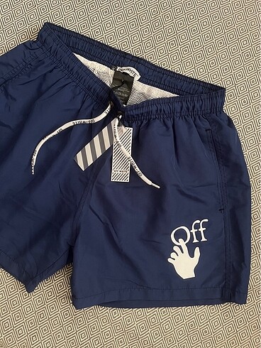 OFF WHITE Deniz şortu - Görsel 2