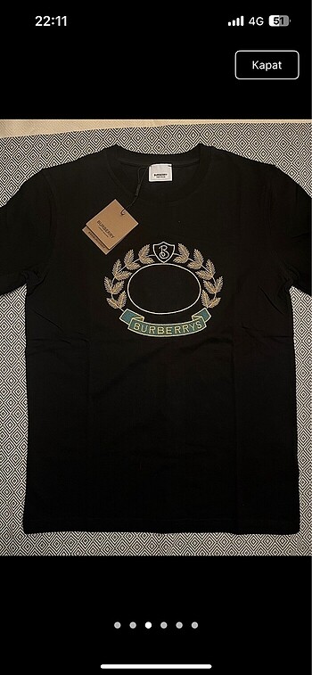 s/m Beden BURBERRY T-shirt