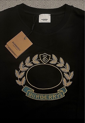 s/m Beden siyah Renk BURBERRY T-shirt