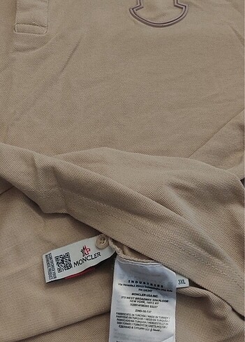 3xl Beden camel Renk MONCLER polo yaka