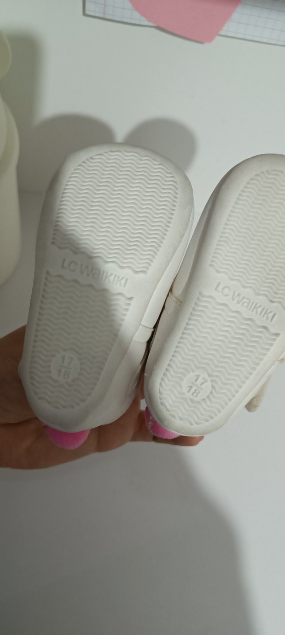 LCW Waikiki Kız Çocuk Beyaz Nakışlı Babet Ayakkabı - Görsel 3