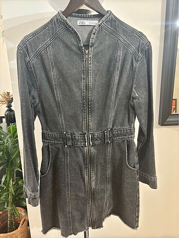 Zara Denim Elbise