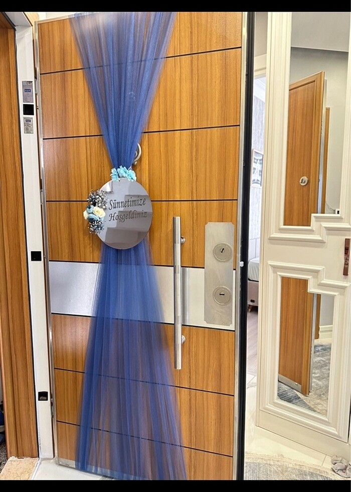 Pleksi ayna kapı süsü - Görsel 2