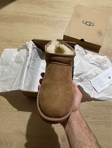 38 Beden camel Renk UGG Classic Ultra Mini Chestnut