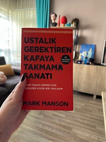 Kitap Mark Manson Ustalık Gerektiren Kafaya Takmama Sanatı Best