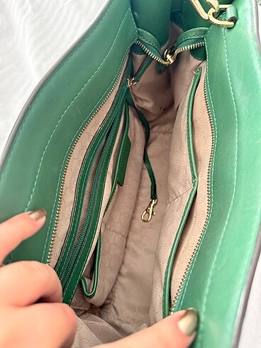 Beden yeşil Renk Michael Kors Yeşil Orjinal Çanta