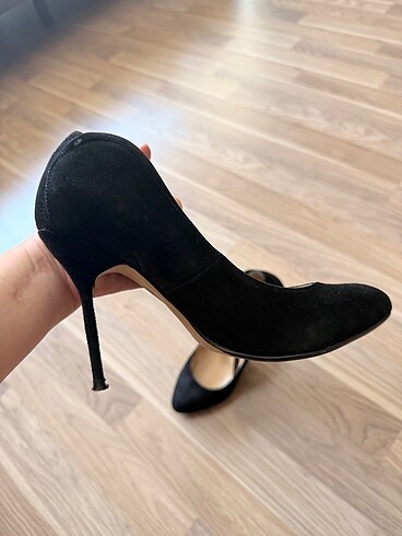 37 Beden siyah Renk Stiletto Siyah Mango