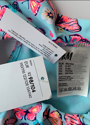 diğer Beden çeşitli Renk H&M bikini takım