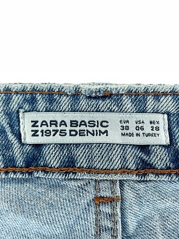 38 Beden mavi Renk Zara Jean / Kot %70 İndirimli.