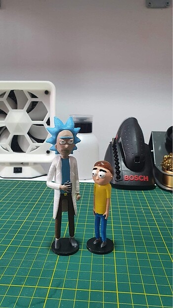 Rick and morty figürü