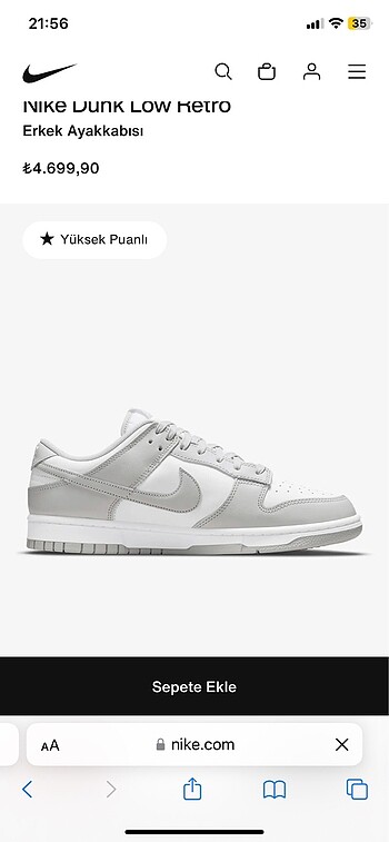 38 Beden Nike Dunk Low