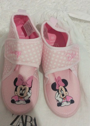 kiz cocuk Minnie mouse panduf - Görsel 2