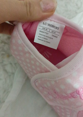 kiz cocuk Minnie mouse panduf - Görsel 3