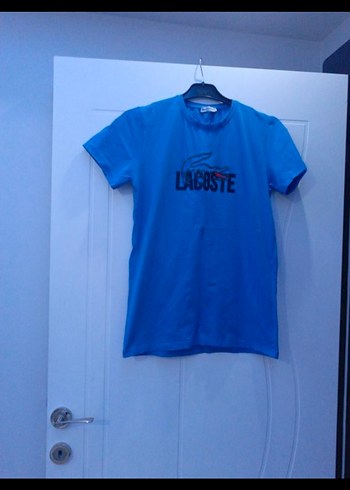 Lacoste Mavi Kısa Kollu Tişört - Görsel 2