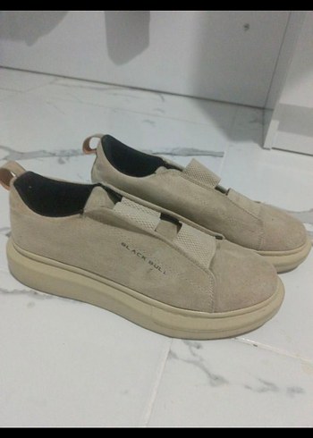 Bej Süet Erkek Günlük Ayakkabı - Görsel 2