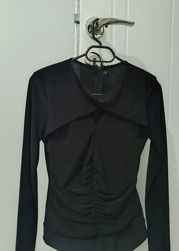 kadin bluz dekorteli - Görsel 2