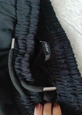 Siyah Rahat Kesim Kadın Eşofman Altı - Görsel 3