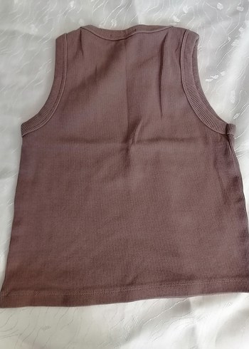 Kahverengi bayan crop - Görsel 4