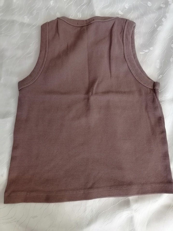 Kahverengi bayan crop - Görsel 4