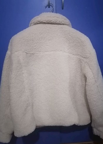 Zara suni yünlü Ceket - Görsel 5