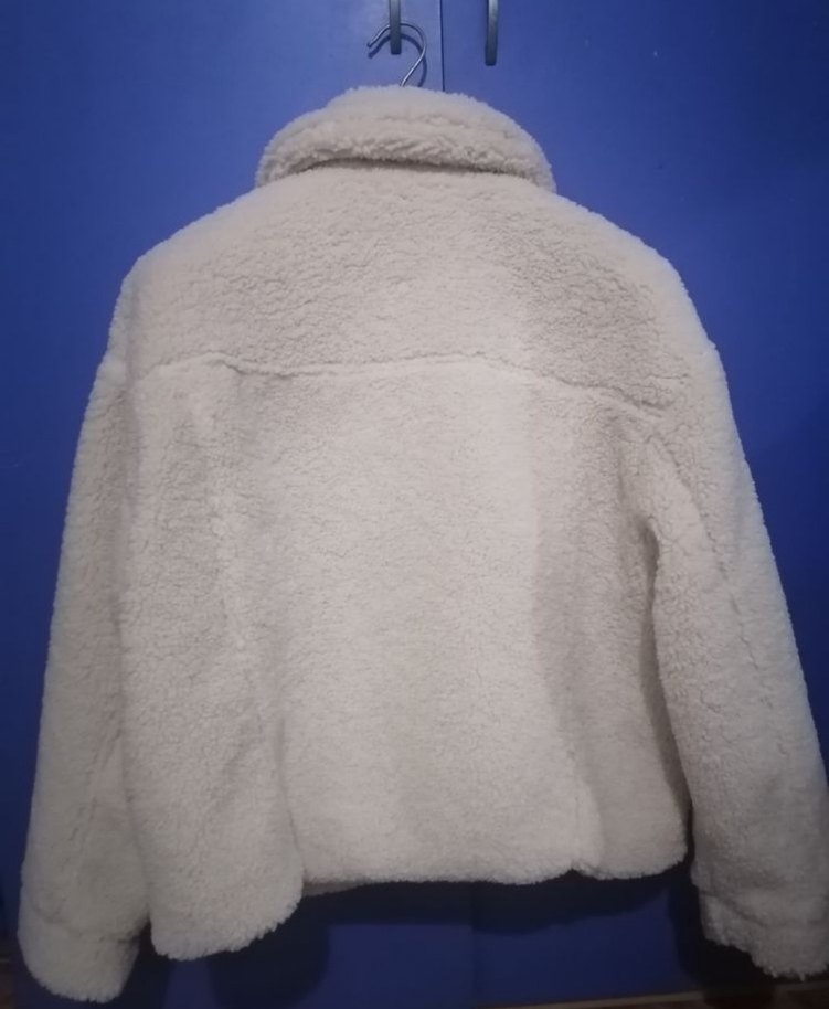 Zara suni yünlü Ceket - Görsel 5