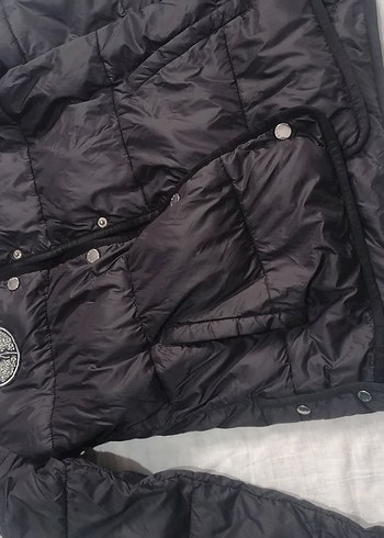 Mango Düğmeli Siyah Kadın Ceket - Görsel 4