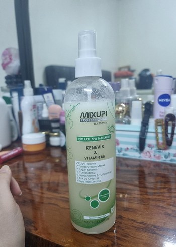 Mixup Kenevir & Vitamin B5 Saç Kremi 400 ml - Görsel 2